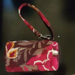 Vera Bradley Zip ID Wristlet